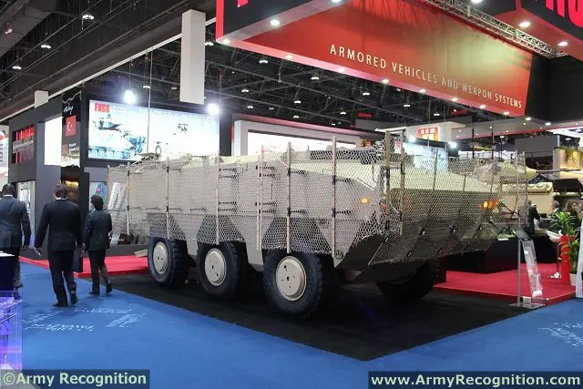 PARS_6x6_wheeled_armoured_combat_vehicle_with_AmSafe_TARIAN_RPG_armour_system_IDEX_2013_001.jpg