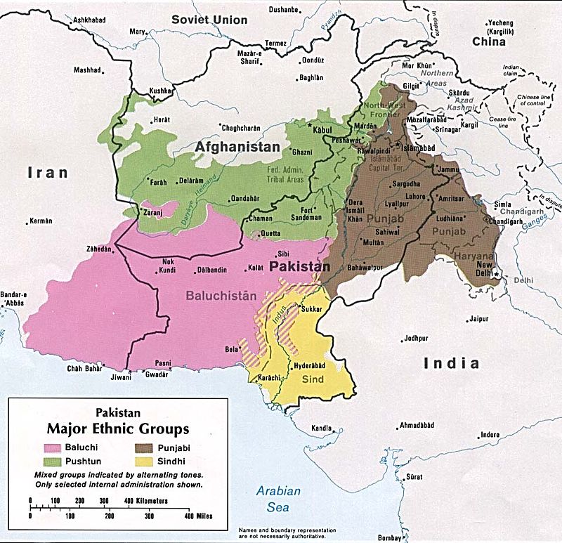 Ethnic groups of Pakistan - Simple English Wikipedia, the free encyclopedia