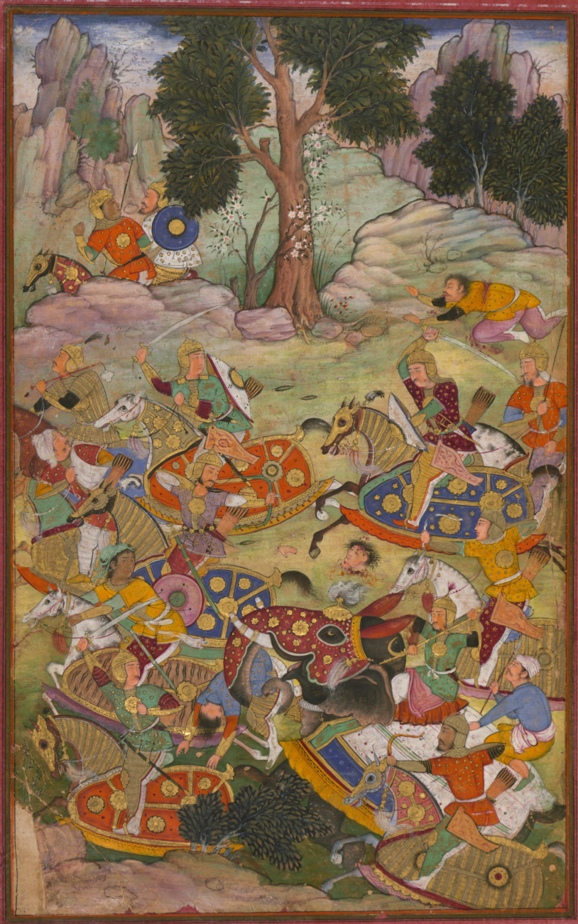 The_battle_of_Panipat_and_the_death_of_Sultan_Ibr%C4%81h%C4%ABm%2C_the_last_of_the_L%C5%8Dd%C4%AB_Sultans_of_Delhi.jpg
