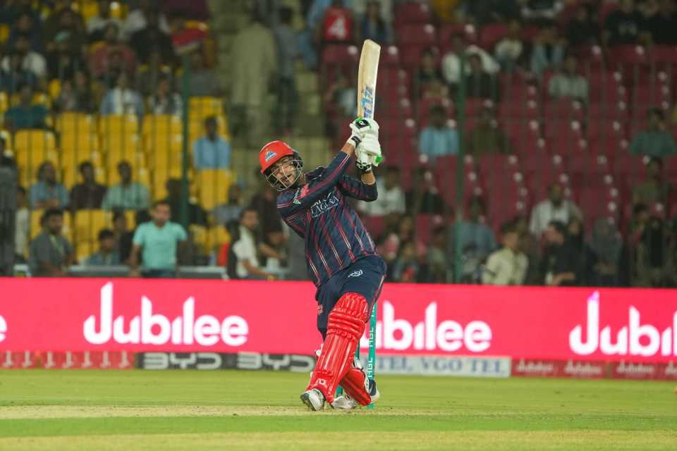 Abbas Afridi slammed a 9-ball 24, Karachi Kings vs Islamabad United, PSL 2025, Karachi, April 20, 2025