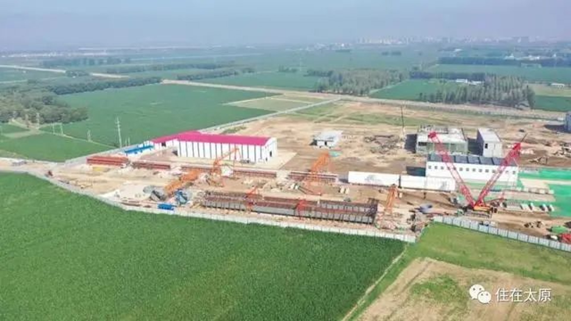 High-speed speed car Datong (Yanggao) test line engineering base.  (High-speed Speed Car WeChat Official Account)