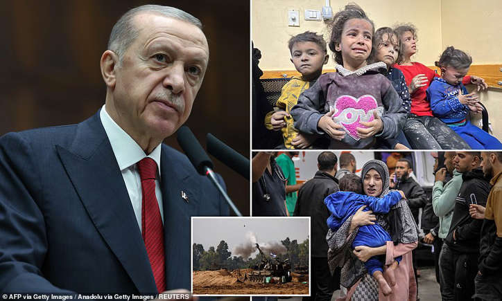 Turkey's president Erdogan declares Israel a terrorist state