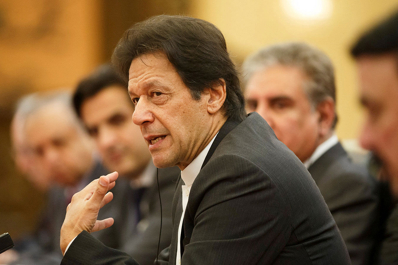 Pakistani prime minister Imran Khan