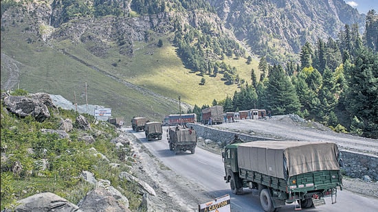The Indian Army Commander acknowledged that difficult terrain and inclement weather conditions have been the biggest challenges while enhancing capabilities and infrastructure in forward locations. (AP/Representational)