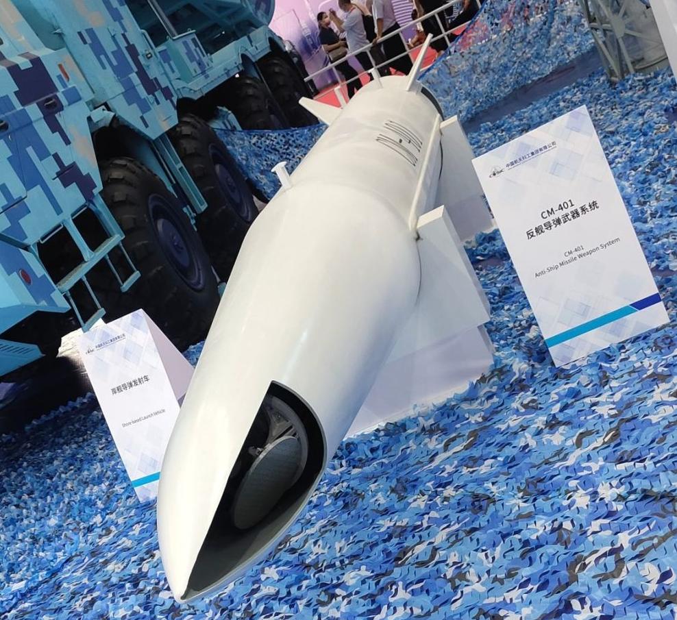 CM-401 hypersonic missile, with near space trajectory, is realizing export earnings