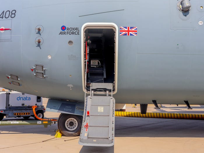 UK Royal Air Force Airbus A400 — Dubai Airshow 2021