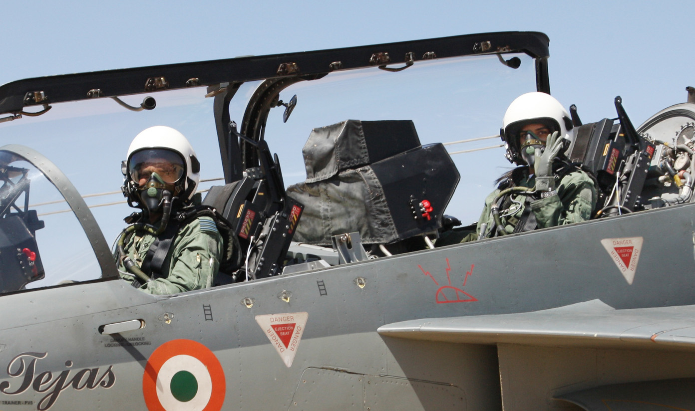 P._V._Sindhu_inside_the_cockpit_of_twin-seater_%E2%80%93_HAL%E2%80%99s_Light_Combat_Aircraft_%28LCA%29_Tejas%2C_on_the_4th_Day_of_the_Aero_India_%E2%80%93_2019_air_show%2C_at_Air_Force_Station_Yelahanka%2C_Bengaluru_on_February_23%2C_2019.jpg