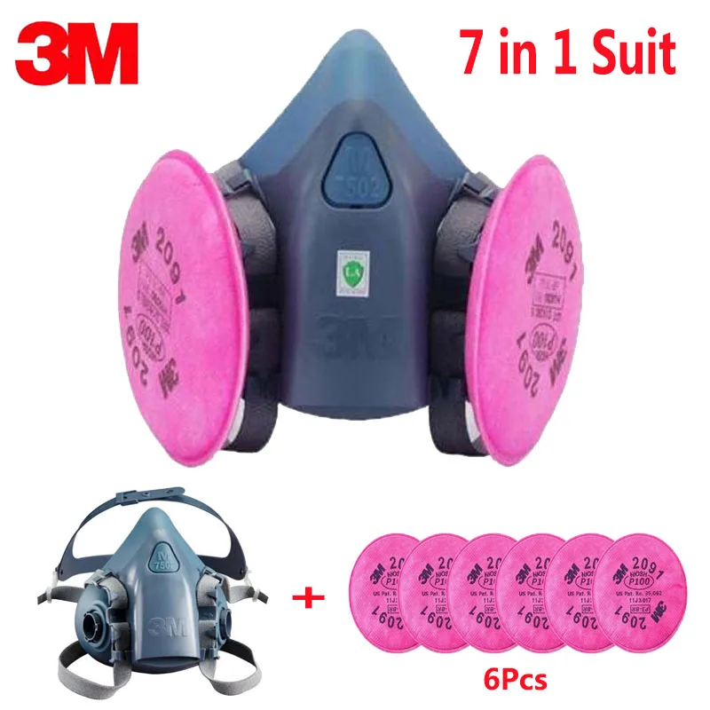 7-In-1-Suit-SPray-Paint-Dust-Mask-respirator-For-3M-7502-2091-P100-Industry-Dust.jpg
