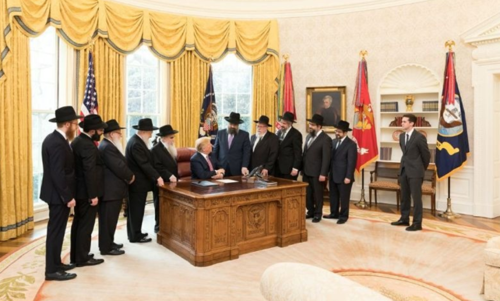 Trump meets with Chabad 2