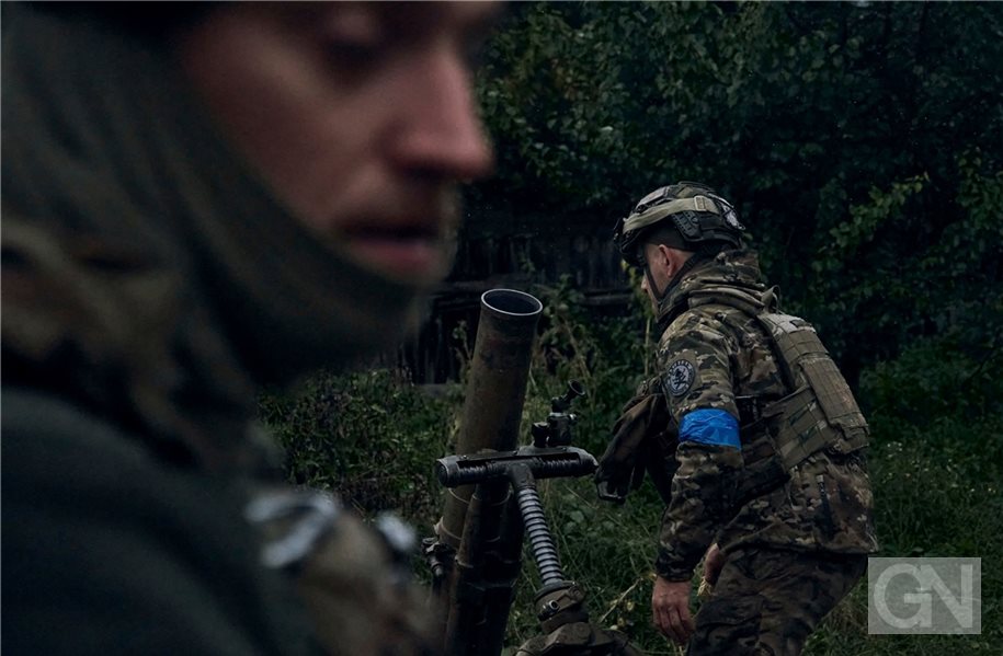 Das ukrainische Militär konnte in den vergangenen Wochen entscheidende Erfolge verbuchen - nun deutet sich eine weitere Rückeroberung an. Foto:Kostiantyn Liberov/AP/dpa