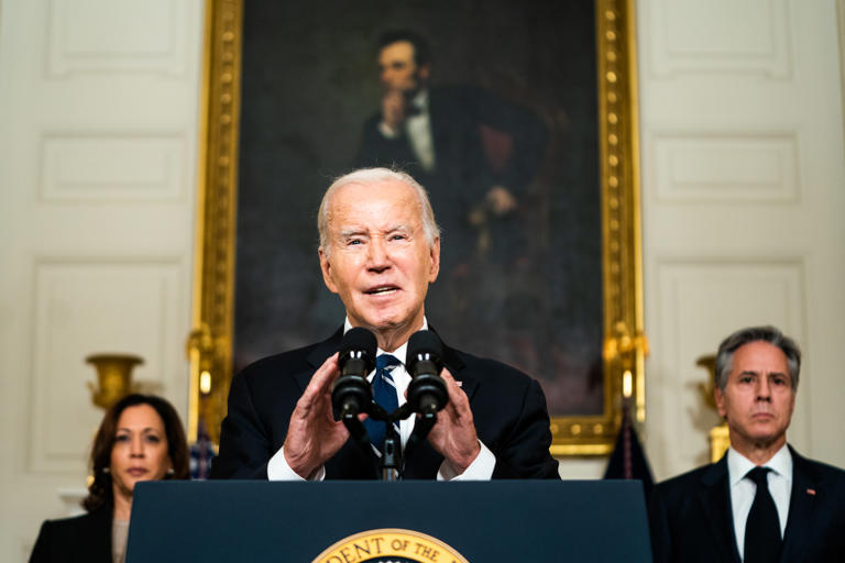 An Israeli reoccupation of Gaza would be a mistake, Biden says