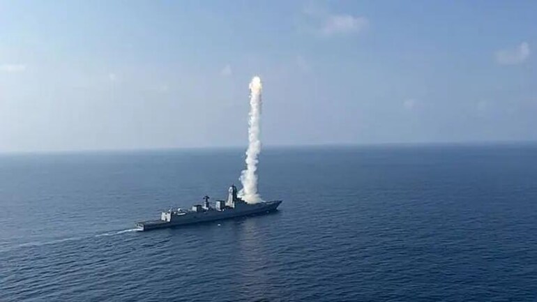 Indian Navy test fires advanced version of BrahMos missile 
