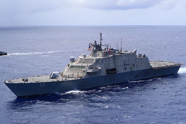 The USS Wichita, pictured in April 2021, will be scrapped just three years after its commission