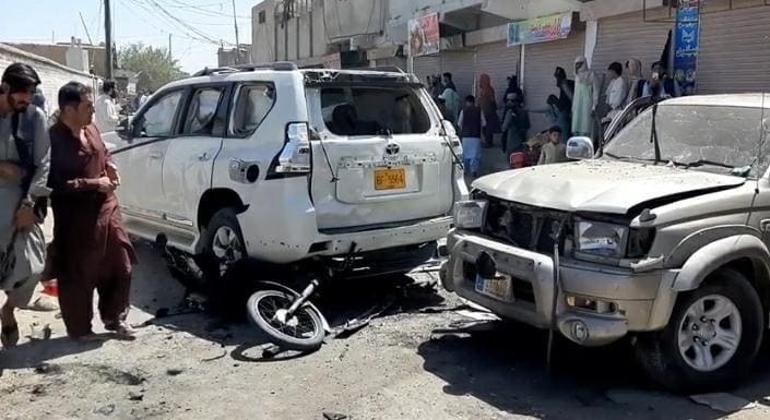 At least two people were killed and seven others were injured in a blast in Chaman. — DawnNewsTV
