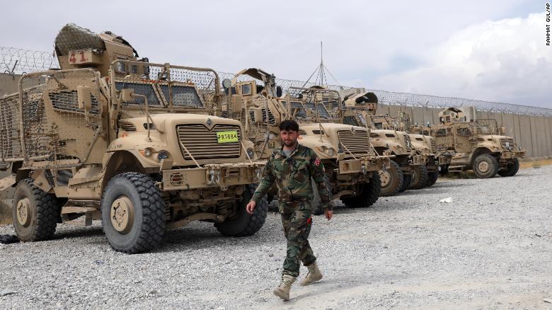 The US military left Afghanistan's Bagram Airfield on July 5, and didn't notify the new Afghan commander for more than two hours.