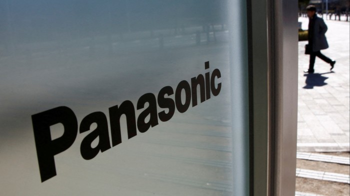 A Panasonic logo in Japan