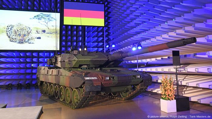 The German Leopard 2A7V main battle tank