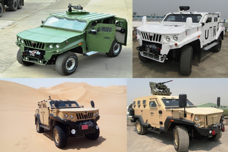 Family of Mahindra Tactical Specialist Vehicles
