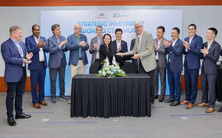 FPT and Cardinal Peak strategic investment signing ceremony took place in Hanoi, Vietnam