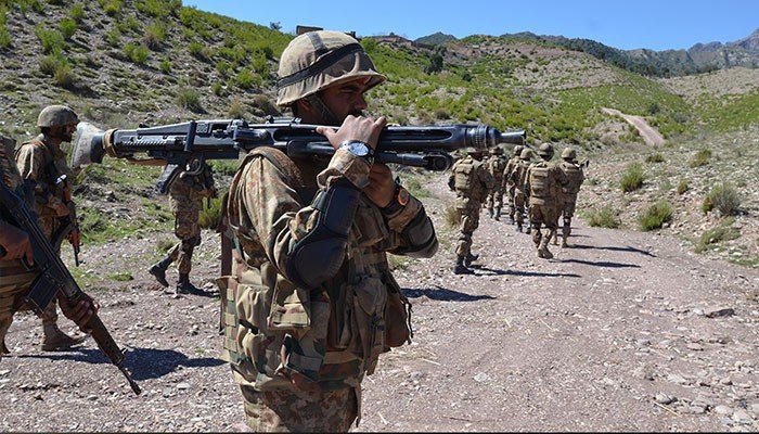 Five soldiers martyred in cross-border attack