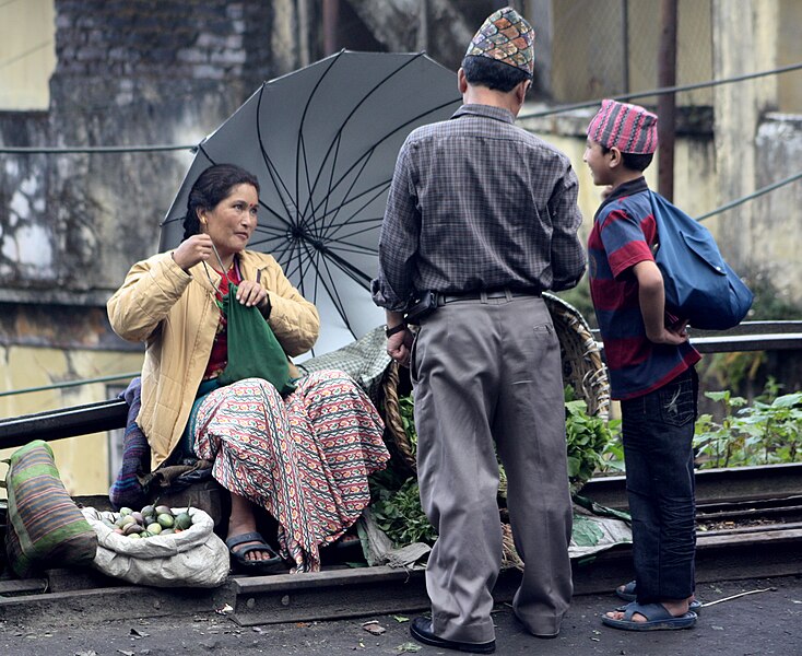 734px-Gorkha_family_shopping_in_Darjeeling.jpg