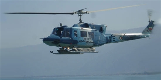 FarsNews Agency Iranian Navy's AB-212 Helicopters Destroy Targets in  Massive Wargames