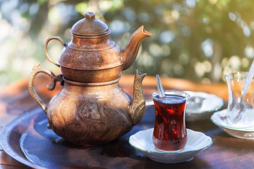 Traditional Turkish tea. (Shutterstock Photo)