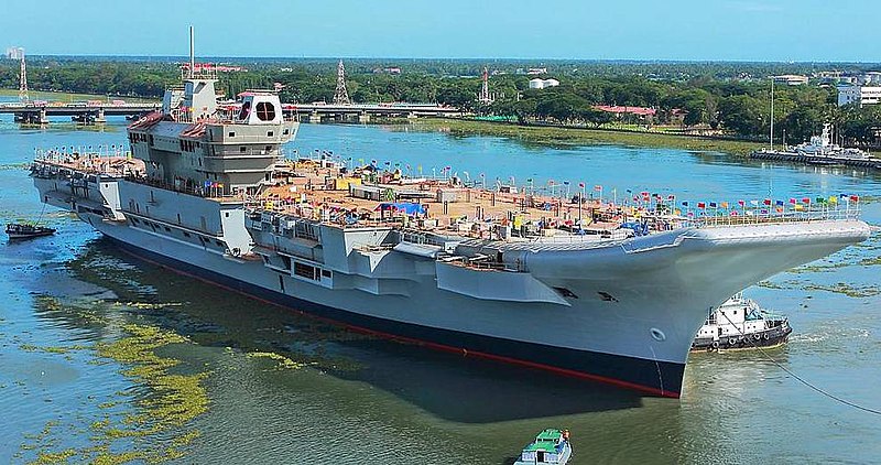 800px-INS_Vikrant_being_undocked_at_the_Cochin_Shipyard_Limited_in_2015.jpg