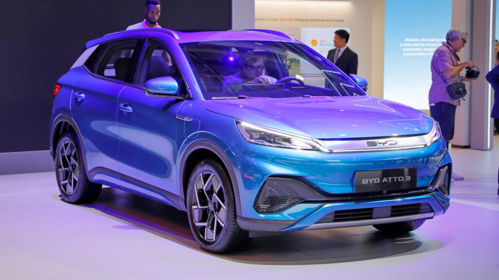  China’s BYD Atto 3 Tops EV Sales Charts In Sweden For July