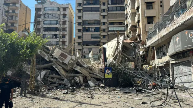 Damage in Beirut