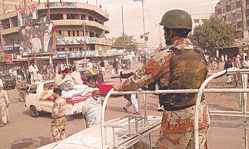 The Karachi operation was spearheaded by the Rangers, and aided by the Karachi police and intelligence agencies | All photos by White Star