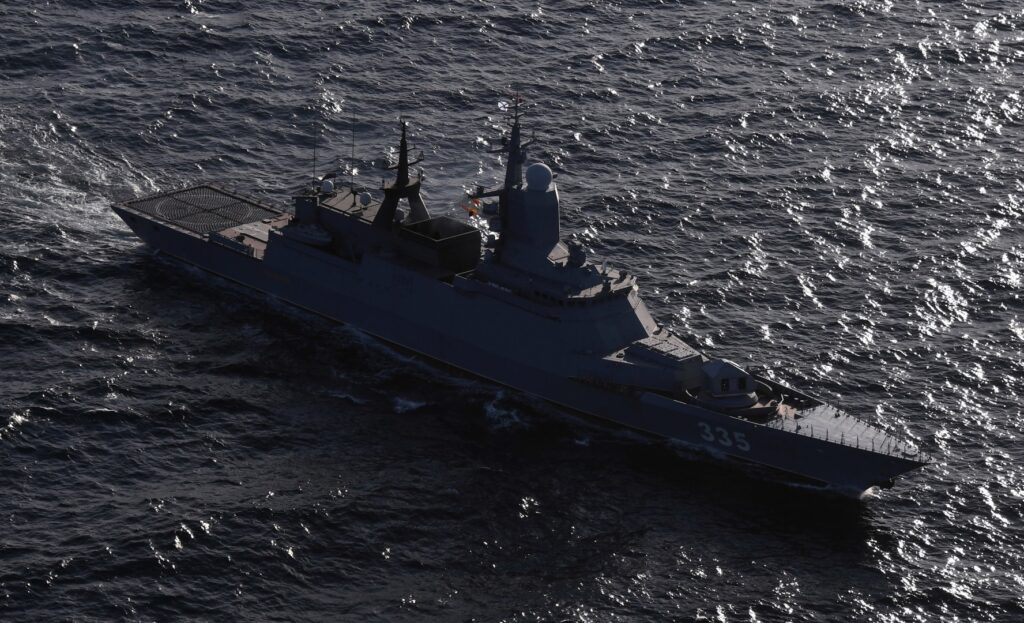china-russia joint naval exercise, joint sea-2021