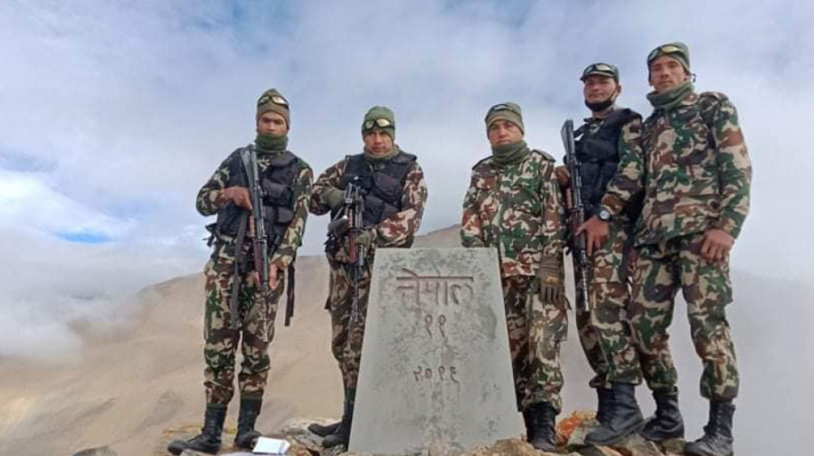 Pillar number 11 along Nepal-China border in Humla, which was said to be missing, has been found