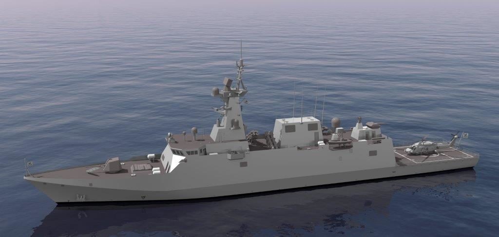 On 15th. January, Navantia has initiated, in San Fernando shipyard, the construction of the first corvette for the Saudi Arabia Navy. The event has consisted of the cut of the first plate of the ship, belonging to the block 401, dimensions of 12 x 2,4 meters, a thickness of 7 millimeters and a weight of 1.254 kilos.