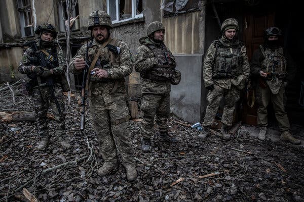 Ukrainian forces have repeatedly repelled Russian efforts to seize towns like Bakhmut, in the eastern Donbas region.