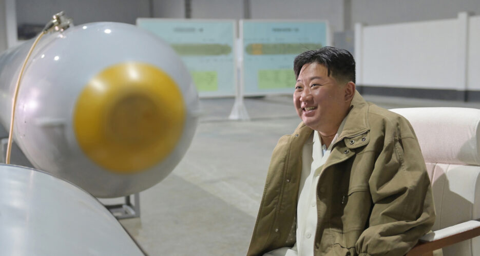 North Korea reveals undersea drone able to trigger ‘radioactive tsunamis’ on US