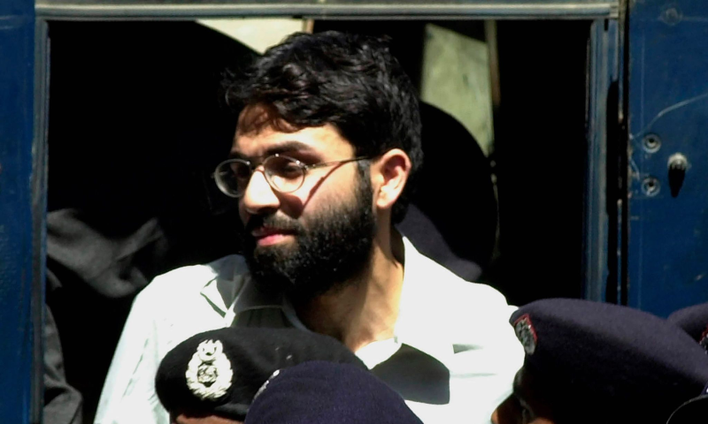 In this March 29, 2002 file photo, Ahmed Omar Saeed Sheikh, the alleged mastermind behind Wall Street Journal reporter Daniel Pearl's kidnap-slaying, appears at the court in Karachi. — AP/File