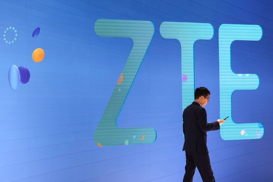 According to media reports, Berlin might ban ZTE components that have already been built into German 5G networks. Photo: Bloomberg