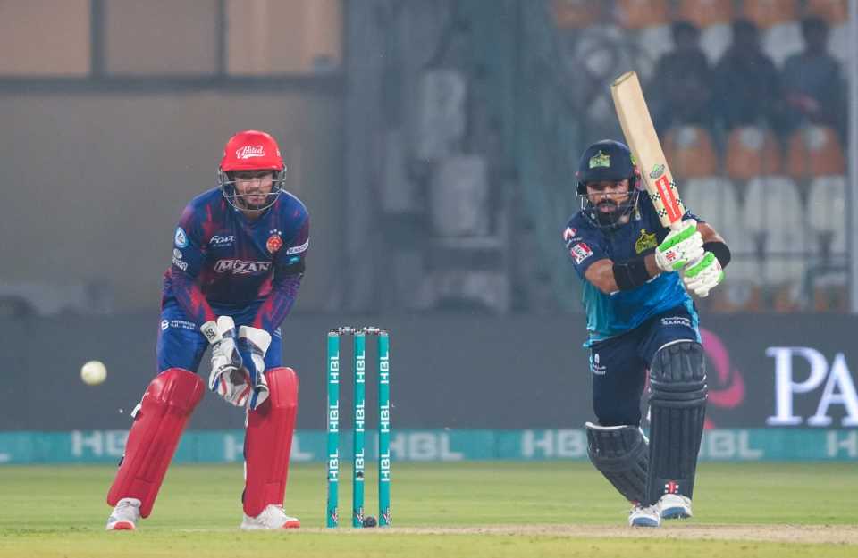 Mohammad Rizwan made 36 off 37 in a T20 game, Multan Sultans vs Islamabad United, Pakistan Super League, Multan, April 23, 2025