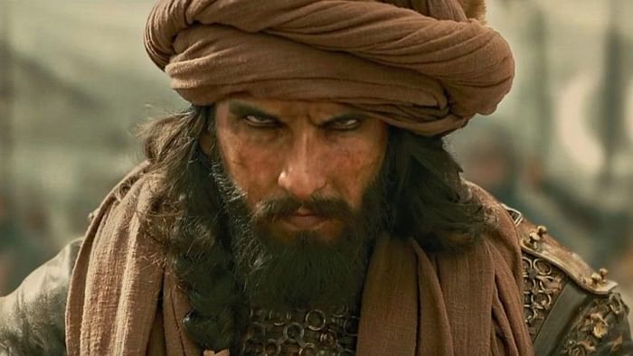 Ranveer Singh plays Alauddin Khilji in <i>Padmaavat.</i>