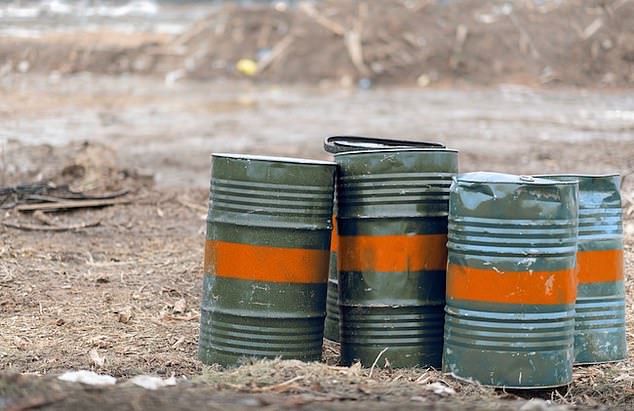 Vast reserves of Agent Orange, in barrels identified by orange bands around them, remained in South-East Asia after 1971