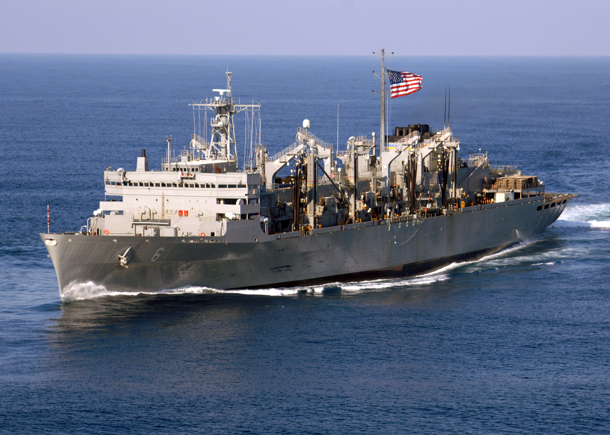 US_Navy_060507-N-7748K-015_The_Military_Sealift_Command_%28MSC%29_fast_combat_support_ship_USNS_Supply_%28T-AOE_6%29_sails_through_the_Atlantic_Ocean_in_formation_with_the_Enterprise_Carrier_Strike_group_%28CSG%29.jpg