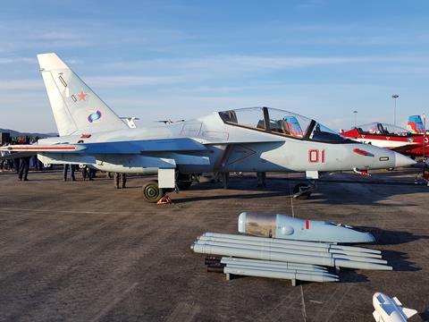 Yak-130 LIMA 2019