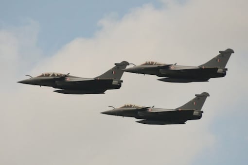 The Rafale jets are India's first major acquisition of fighter planes in 23 years after the Sukhoi jets were imported from Russia. (File photo: ANI)
