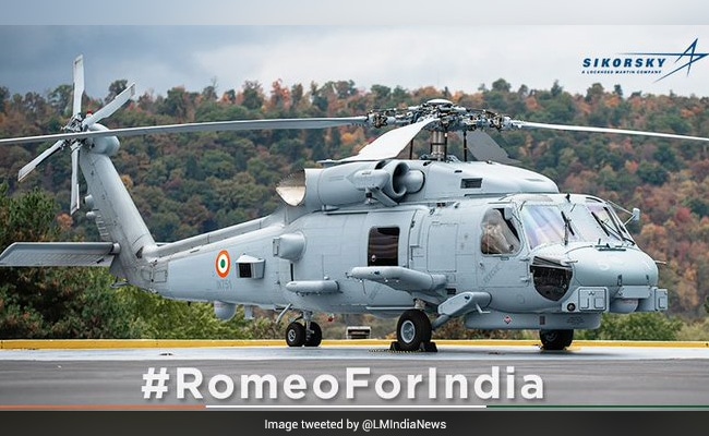 On Navy Day, First Look At US-Made MH-60 Romeo Helicopters For India