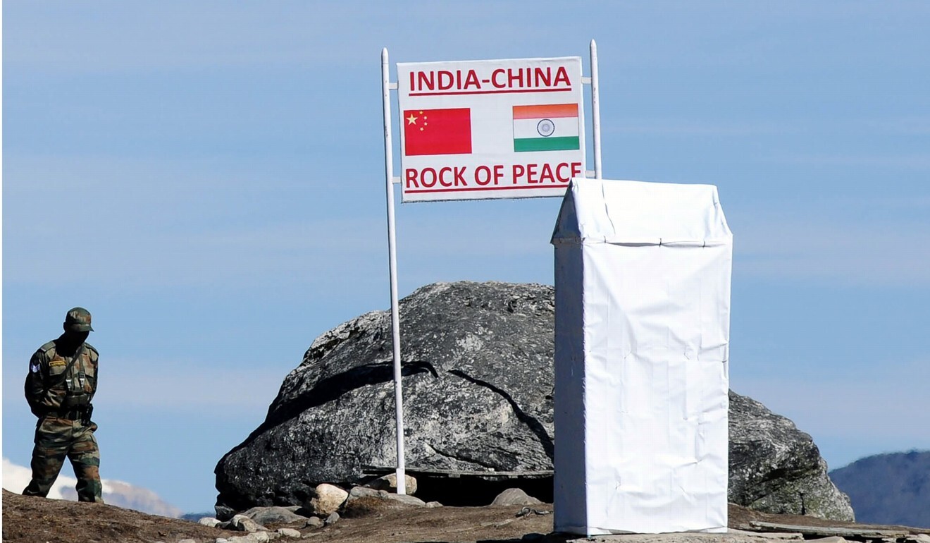 India and China are battling for control of a disputed border. Photo: AFP