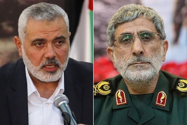 IRGC Quds Force cmdr., Hamas chief discuss latest development