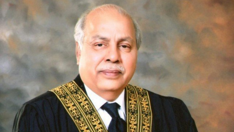 Chief Justice of Pakistan Gulzar Ahmed. — APP/File