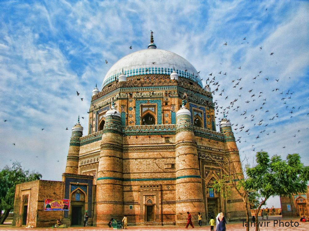 Image result for Shrine of Hazrat Shah Rukn-e-Alam, Multan