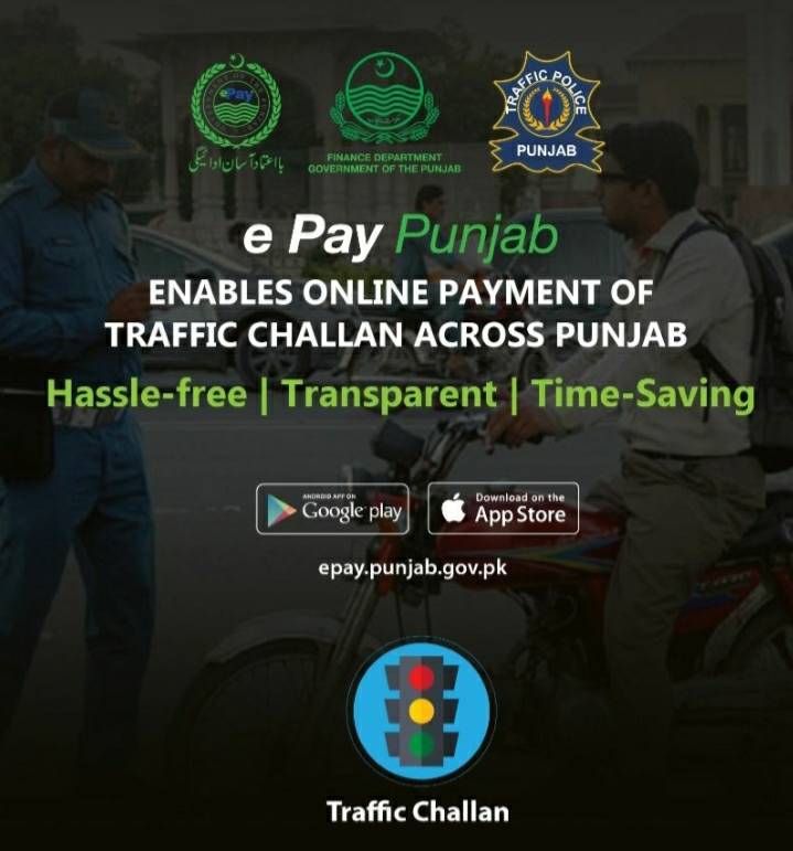 PKR 3.18 billion+ Collected in lieu of Online Traffic Challan through e-Pay Punjab